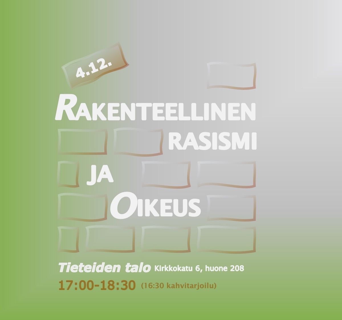 Keskustelu: Rakenteellinen rasismi ja oikeus