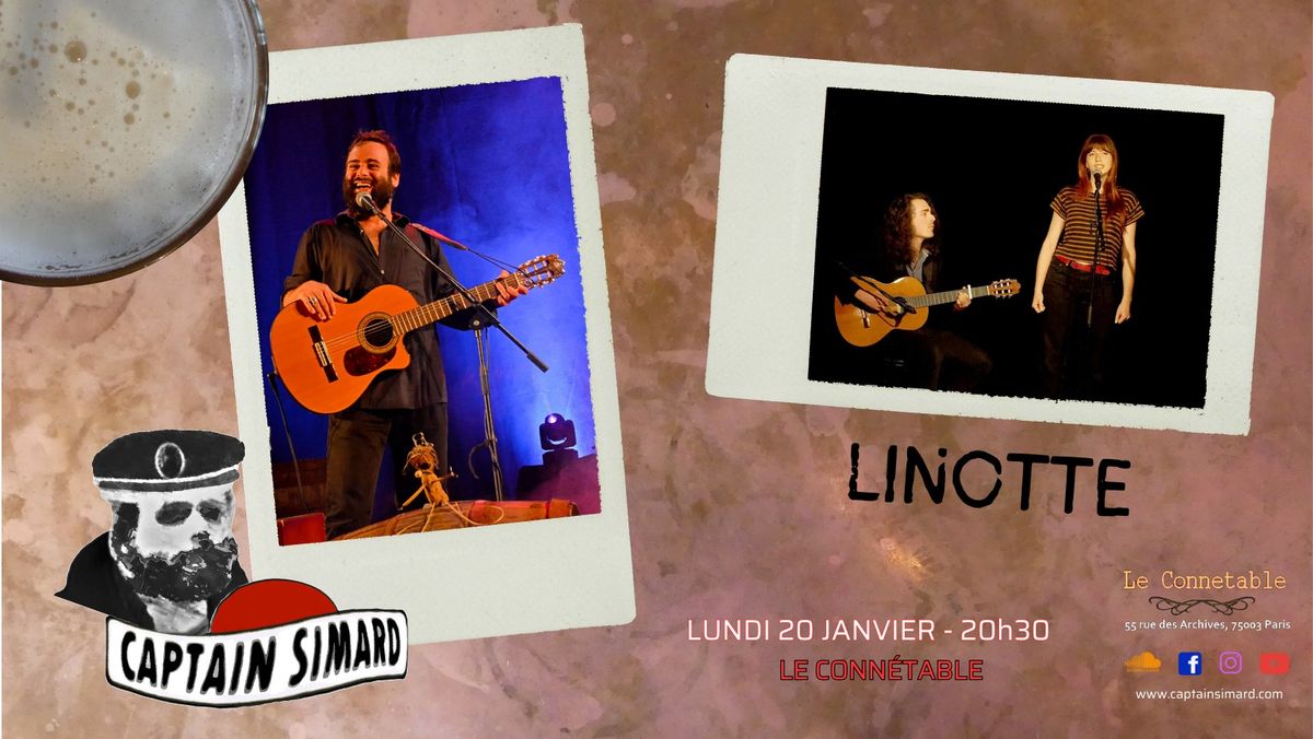 Captain Simard (solo) + Linotte - Le Conn\u00e9table