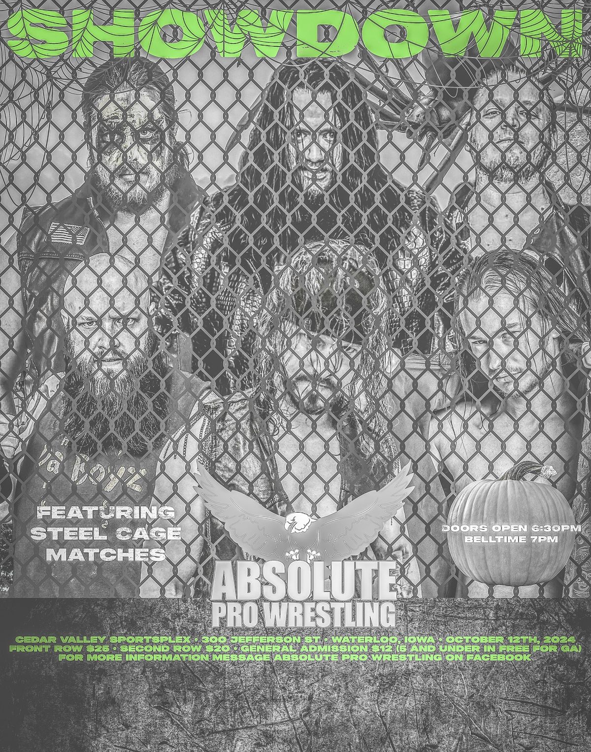 APW 34: Showdown 2 (featuring Steel Cage Matches) Waterloo, Iowa