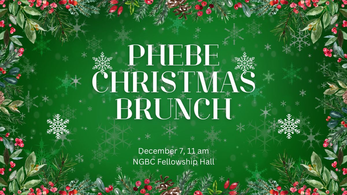 Phebe Christmas Brunch