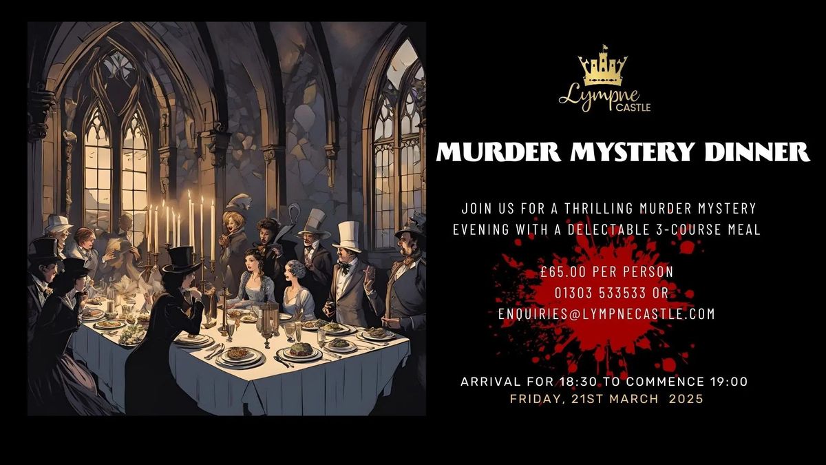 Murder Mystery Dinner At The Castle