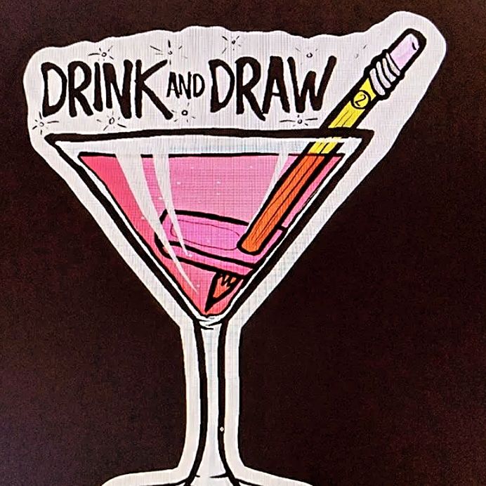 Drink and Draw mardi 17 D\u00e9cembre \ud83d\udd8d\ufe0f\ud83d\udd8c\ufe0f\ud83d\uddbc\ufe0f\ud83c\udfa8