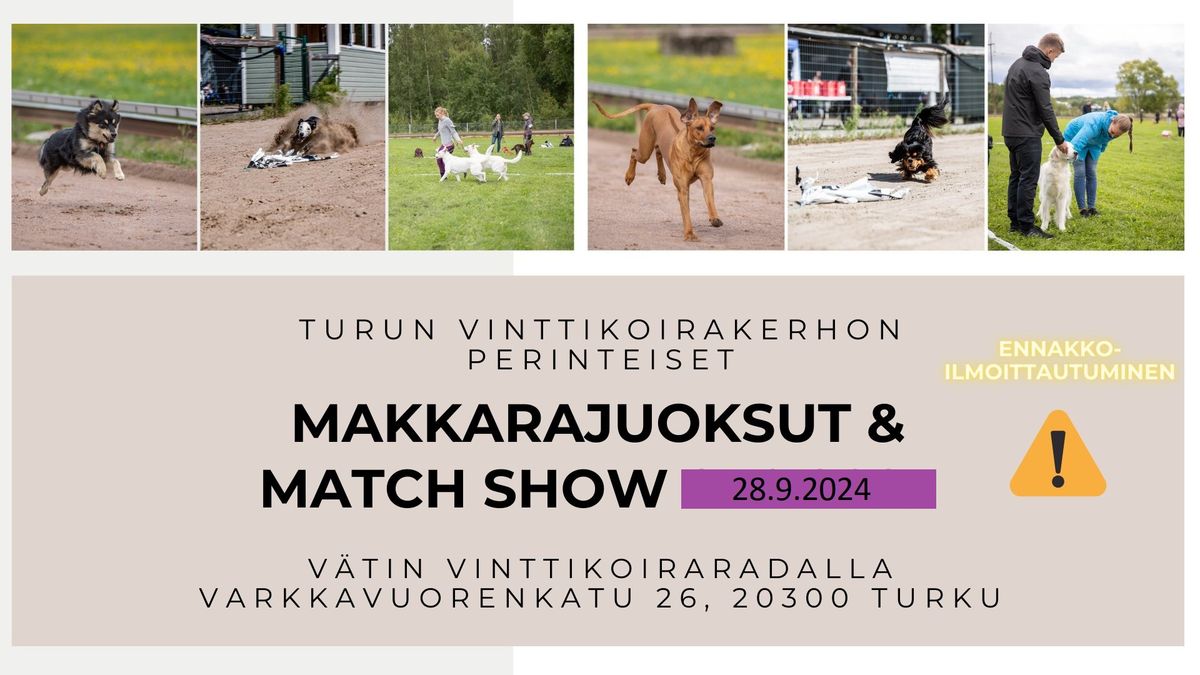 TVK Match Show ja Makkarajuoksut 2024