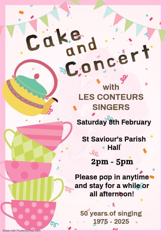 Cake and Concert with Les Conteurs Singers