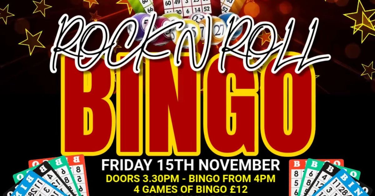 Rock 'n' Roll Bingo!