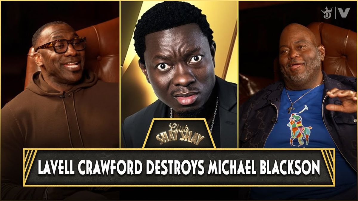 Michael Blackson with Lavell Crawford