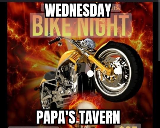 Papa's Wednesday Bike Night