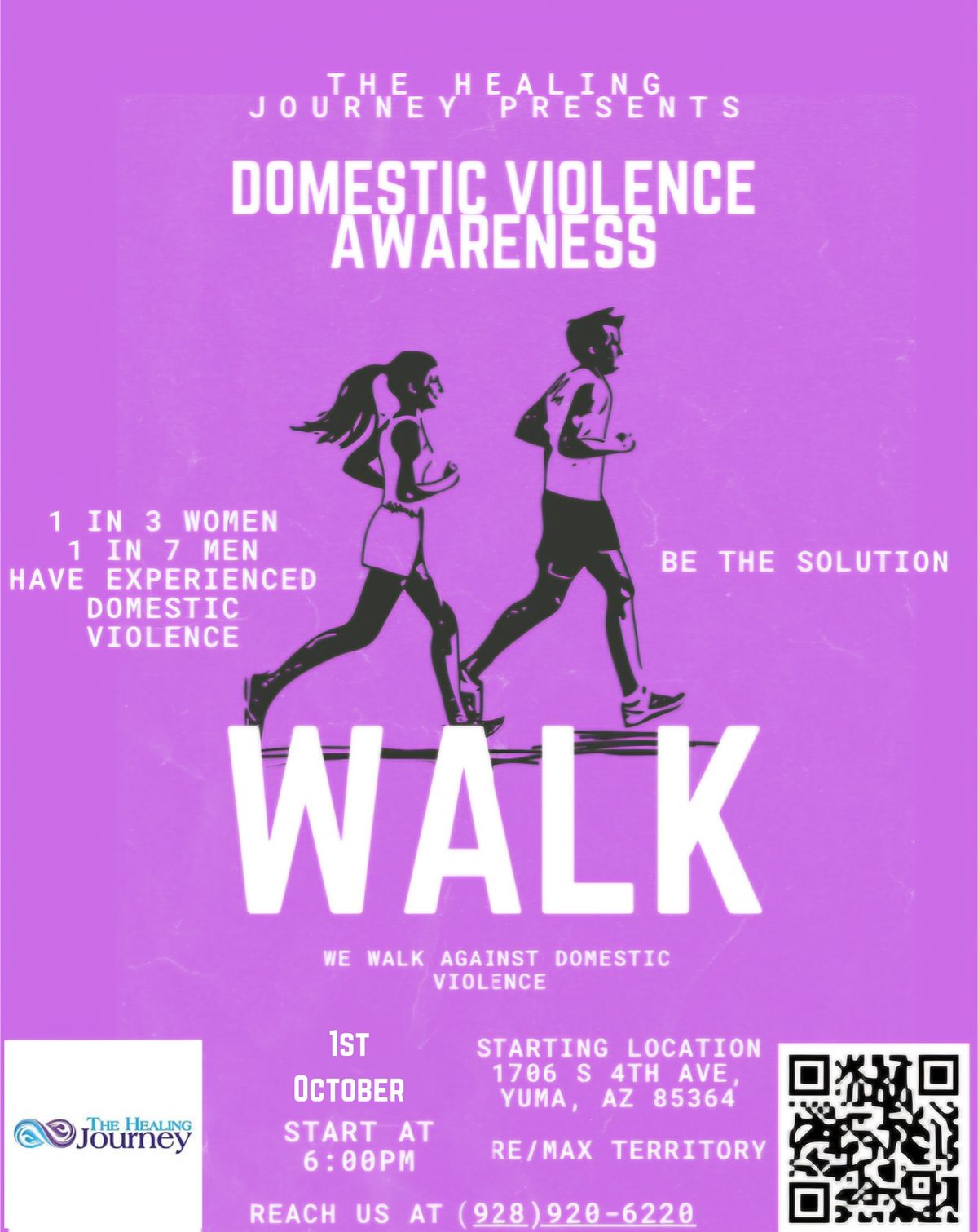 The Healing Journey's Domestic Violence Awareness Walk