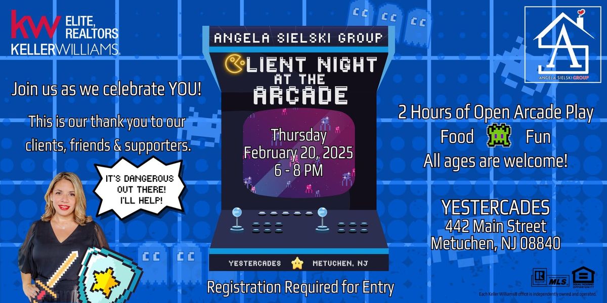 Angela Sielski Group: Night at the Arcade!