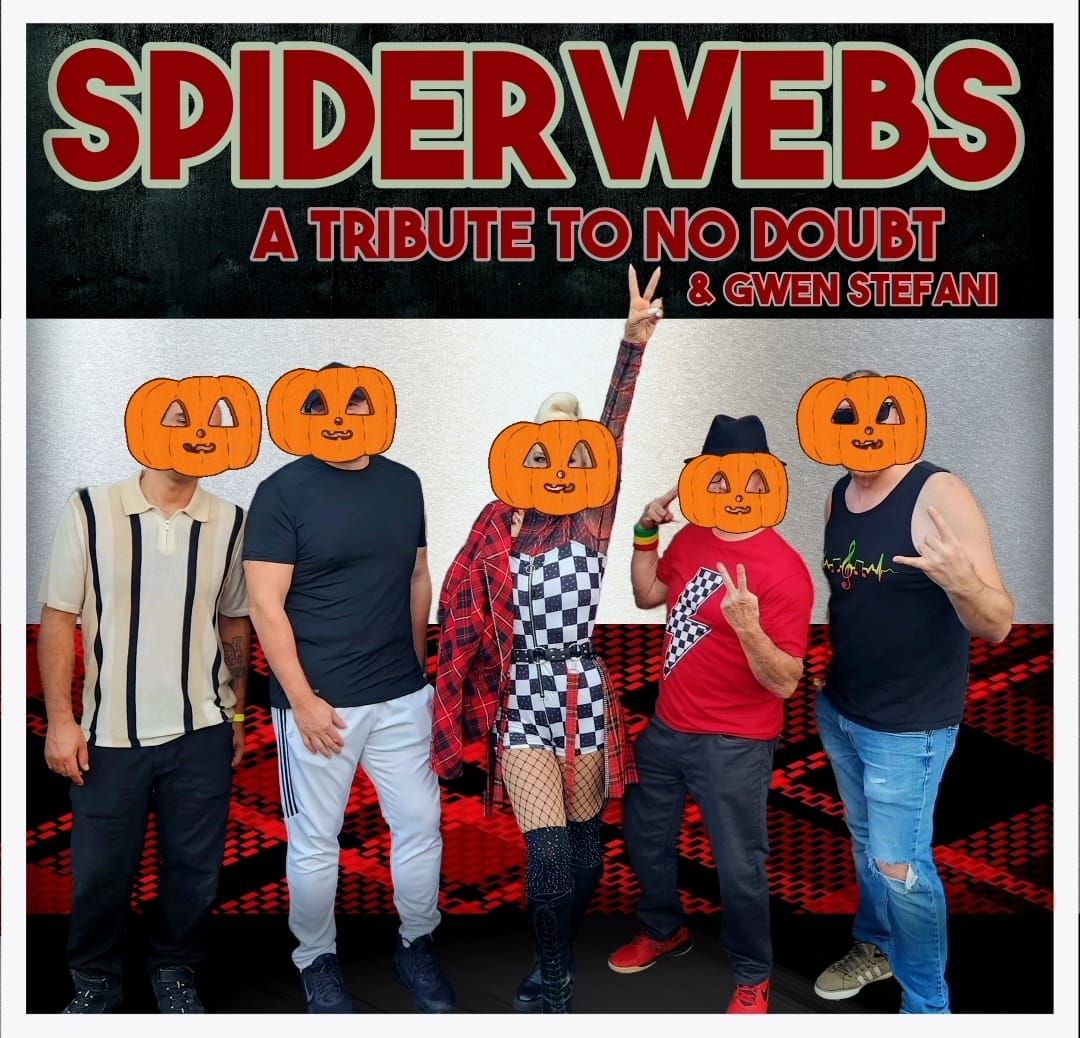 Getting spooky with Spiderwebs & Black Fly Chardonnay LIVE at GOLDIES!