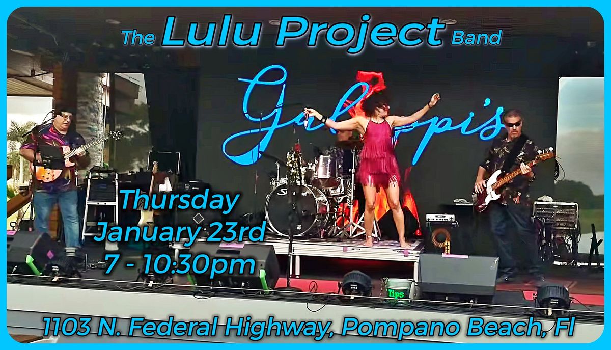 The Lulu Project Band Returns to Galuppi's