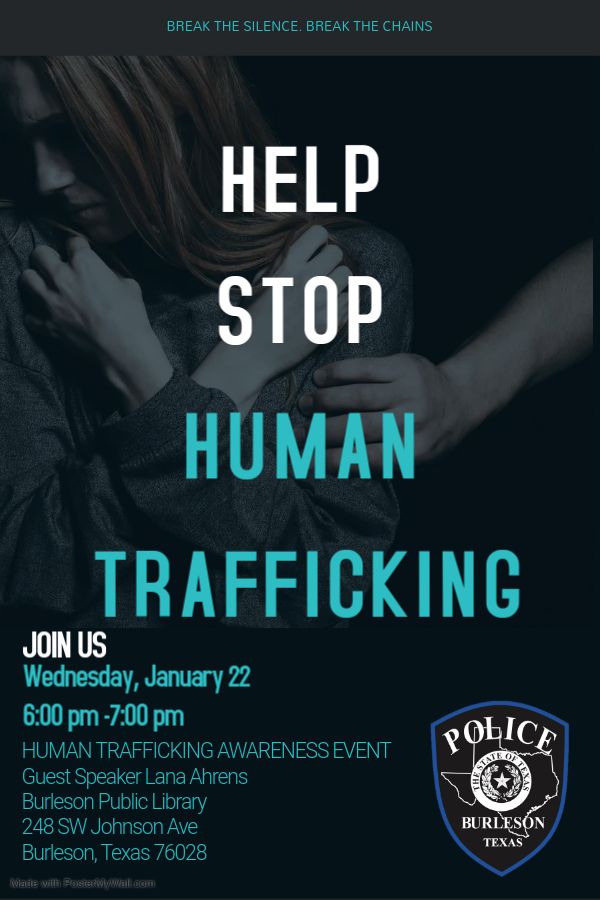 Human Trafficking Awareness Event