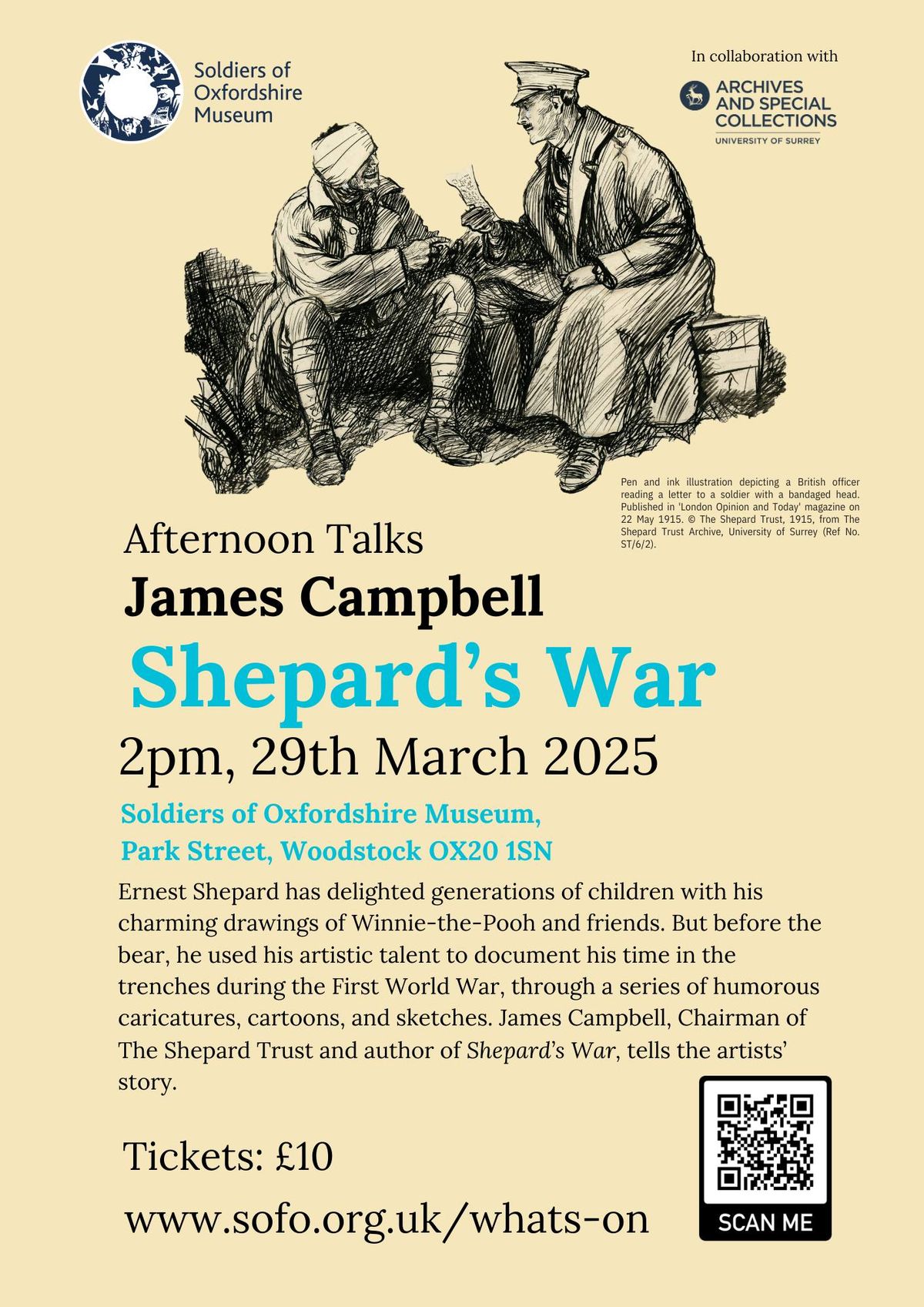 Saturday Talks: Shepard's War with James Campbell