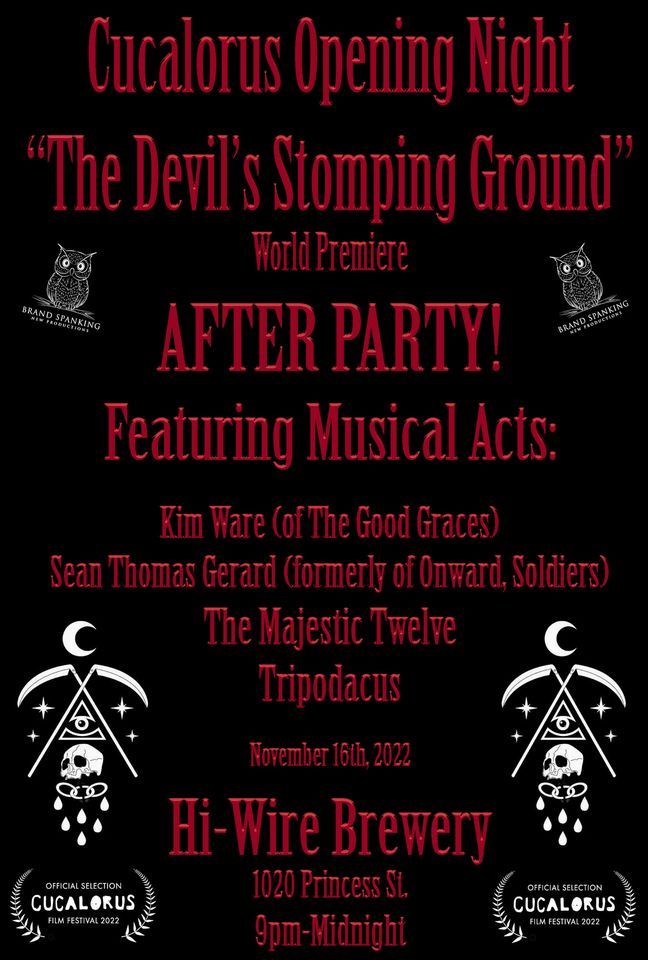 AFTER PARTY for "The Devil's Stomping Ground"