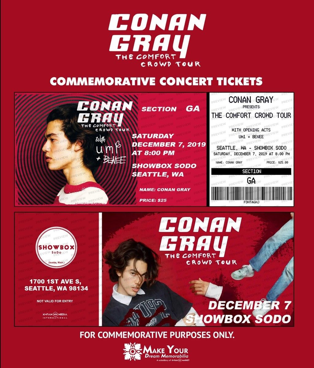 Conan Gray Mexico City Tickets