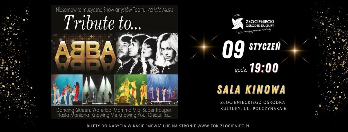 Tribute to ABBA\/Koncert noworoczny\/ Z\u0142ocieniec\/9.01