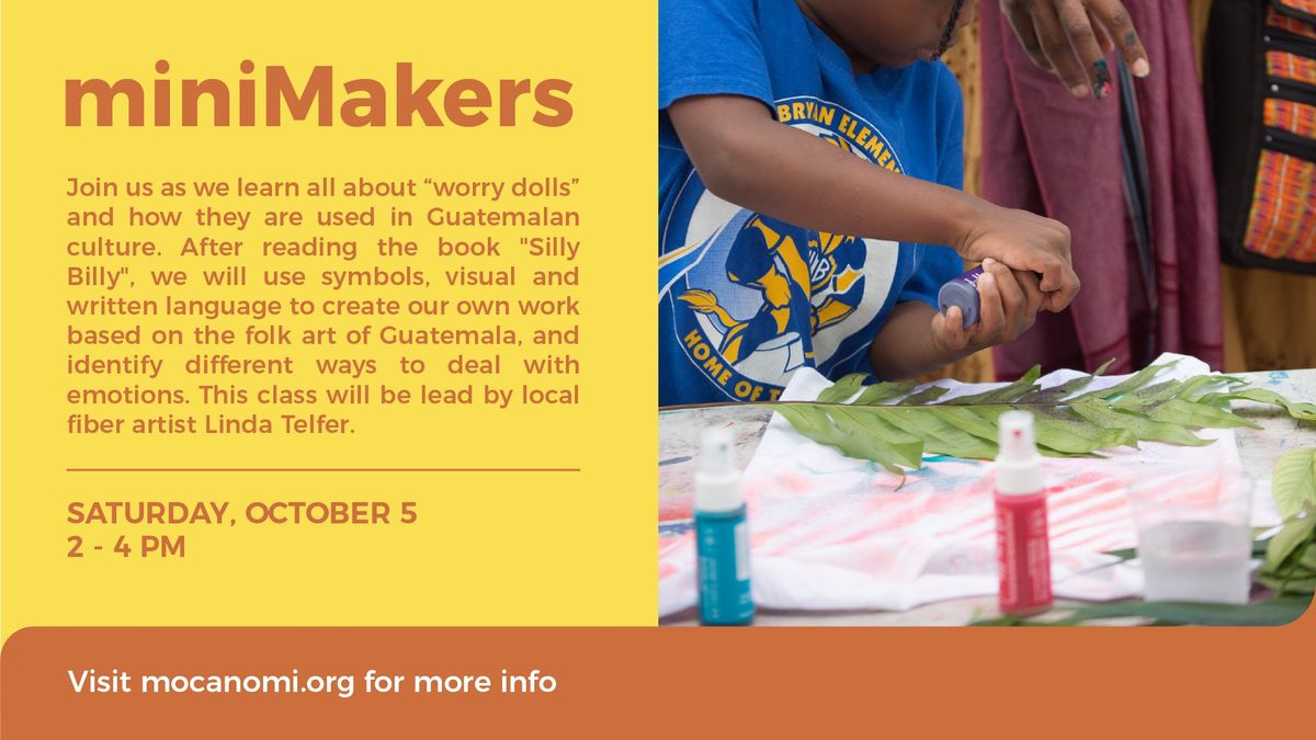 miniMakers - Making Worry Dolls with Linda Telfer