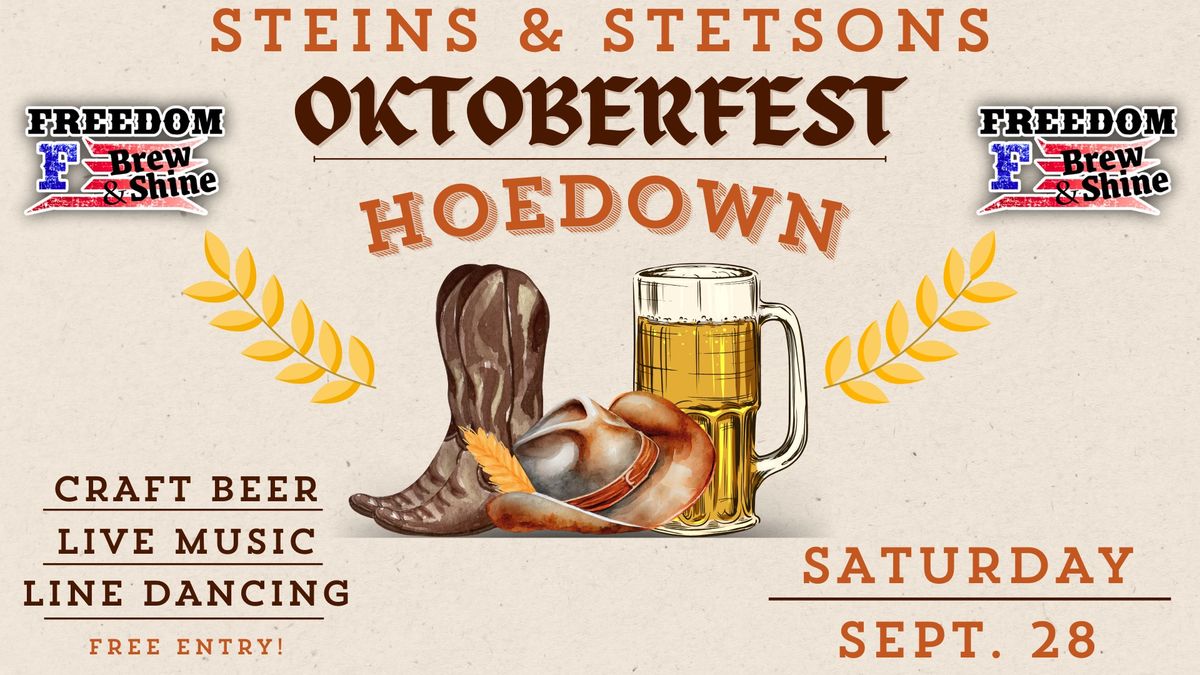 Steins & Stetsons: OKTOBERFEST Hoedown