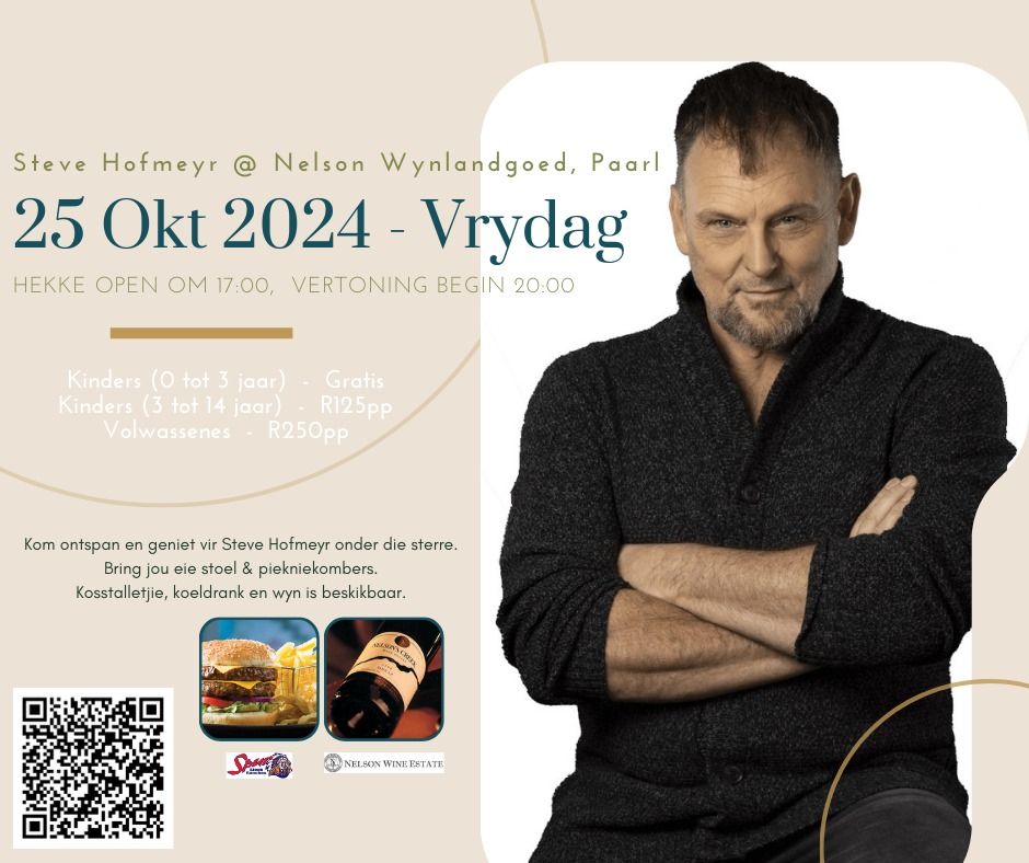 Steve Hofmeyr@Nelson Wynlandgoed