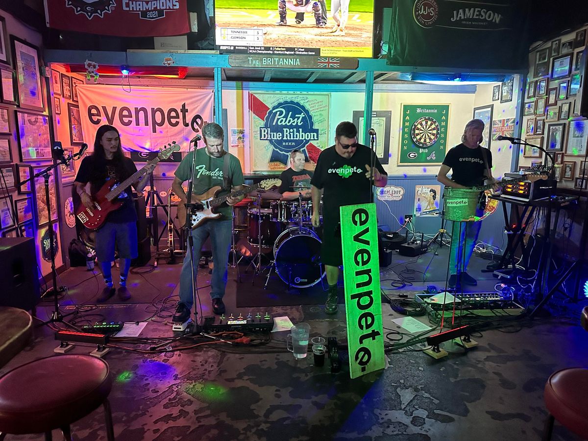 Evenpete LIVE @ The Britannia Pub on Wilmington Island 