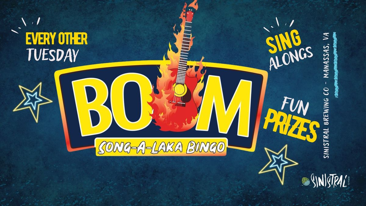 Boom! Music Bingo at Sinistral