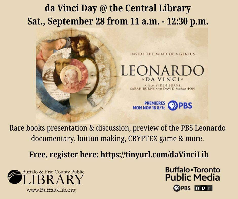 da Vinci Day @ the Library 