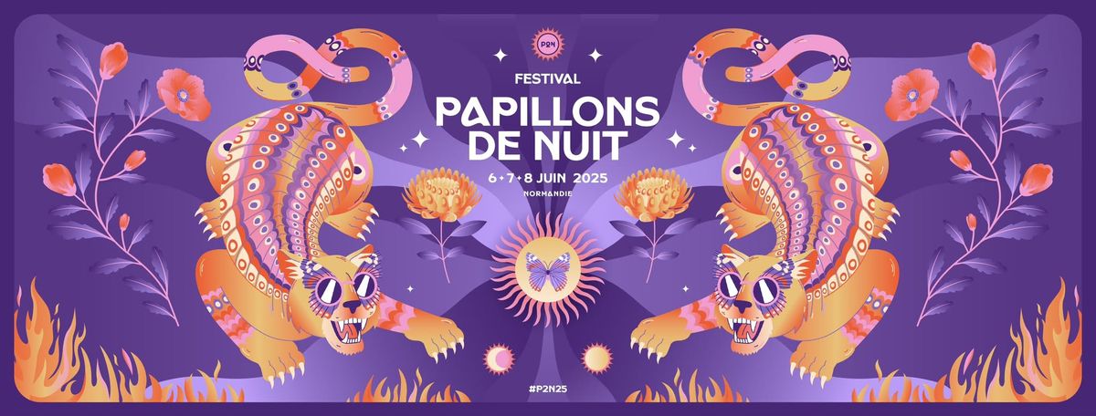 Festival Papillons de Nuit \u2022 6.7.8 juin 2025 \u2022 Normandie