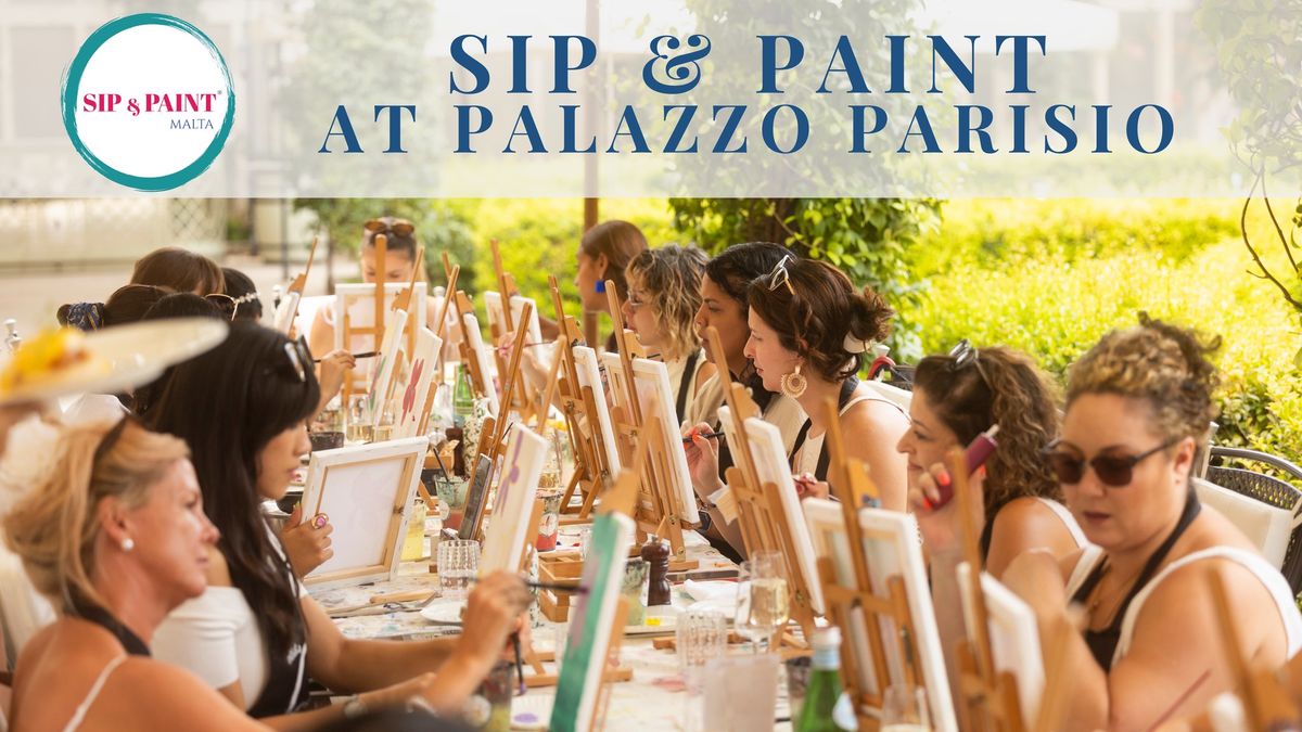 Sip & Paint- Afternoon tea at Palazzo Parisio