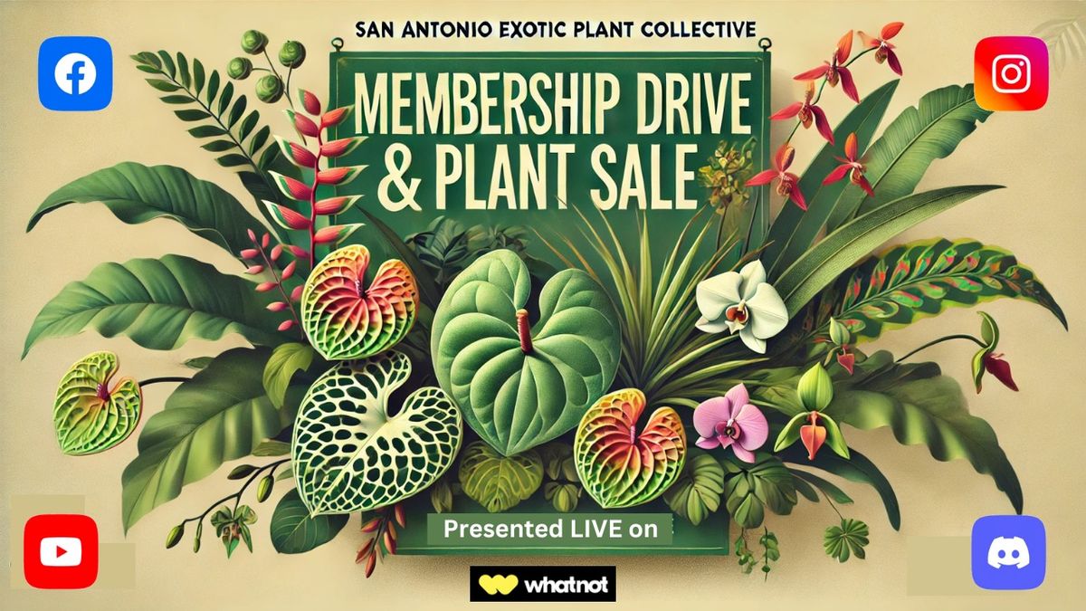 Plant Swap & Sale - Community Building Event