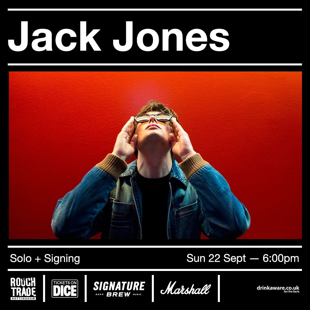 Jack Jones (Solo+Signing)