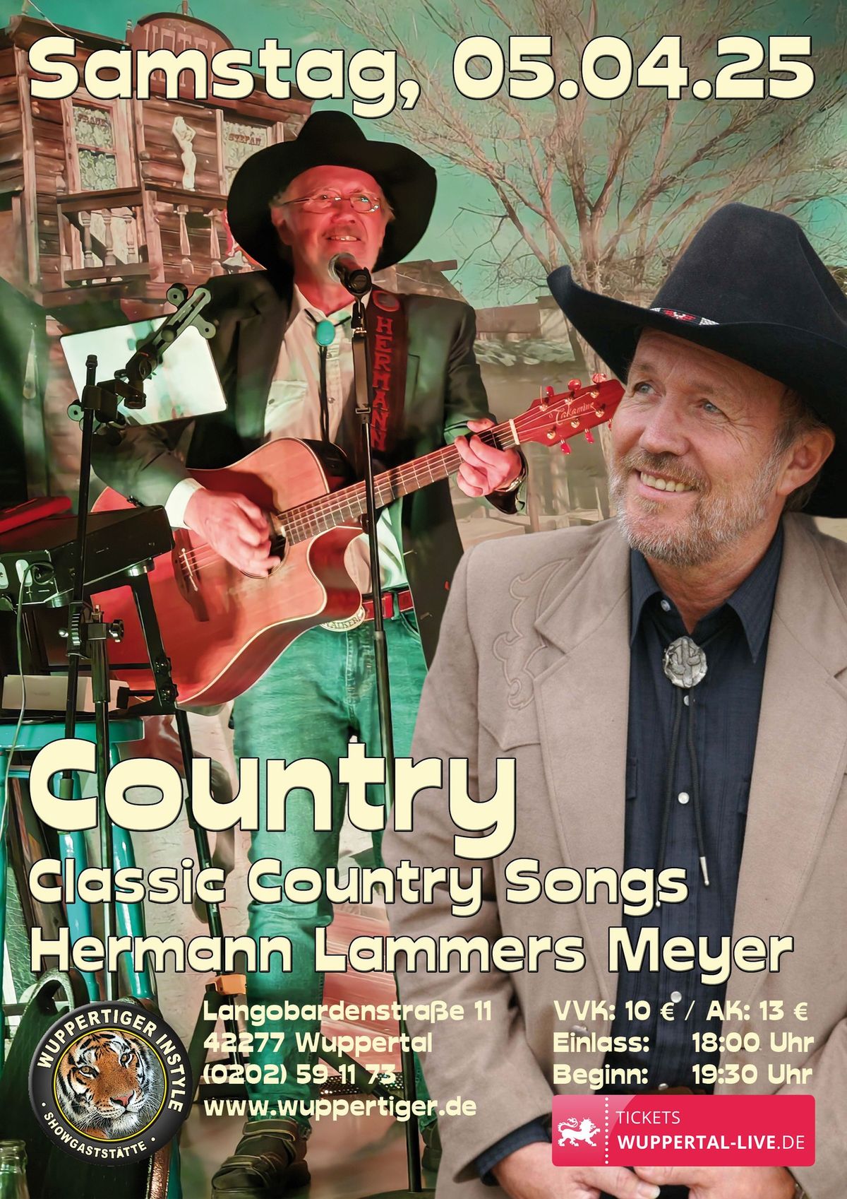 Classic Country Songs mit "Hermann Lammers Meyer".