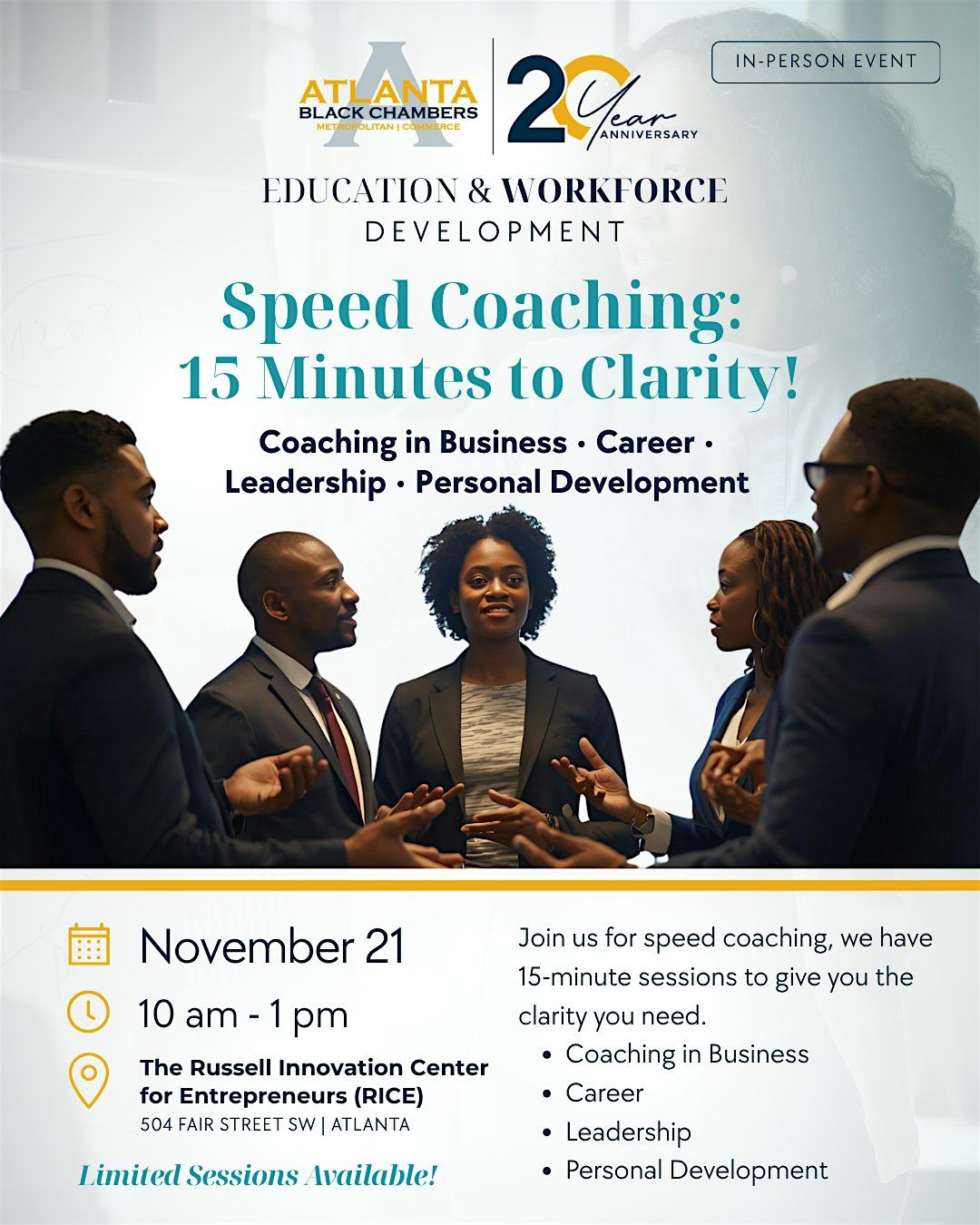 Speed Coaching: 15 Minutes to Clarity