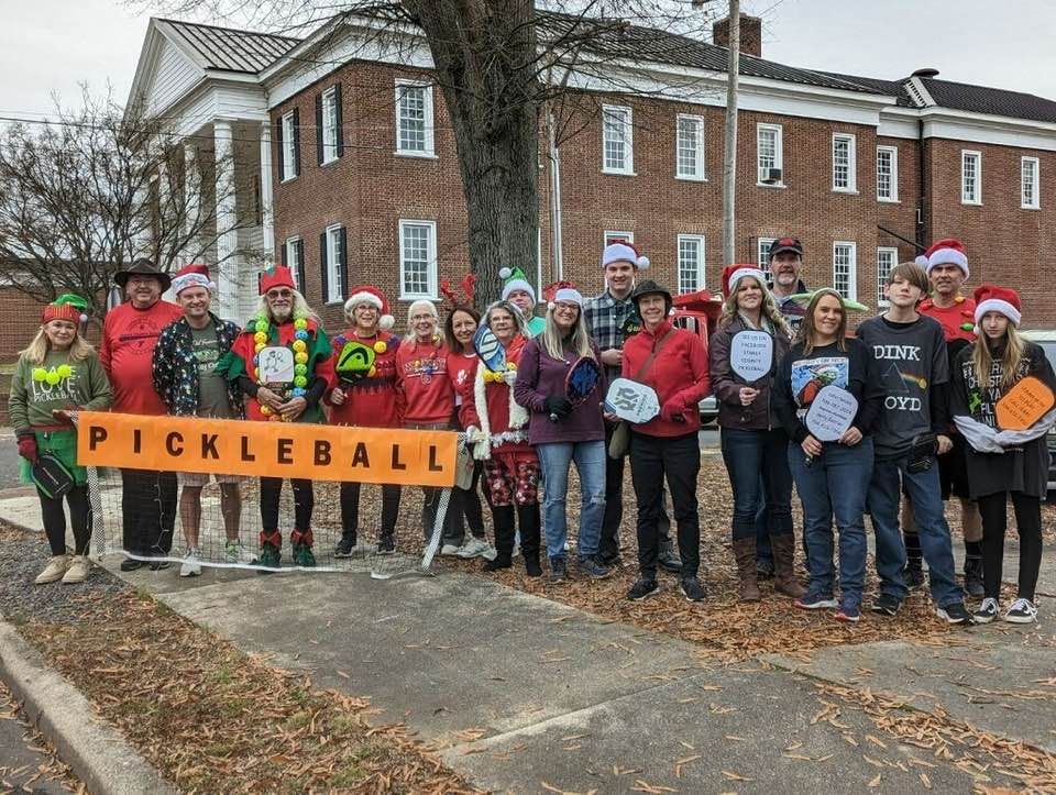 Albemarle Christmas Day Parade Pickleball Players Only