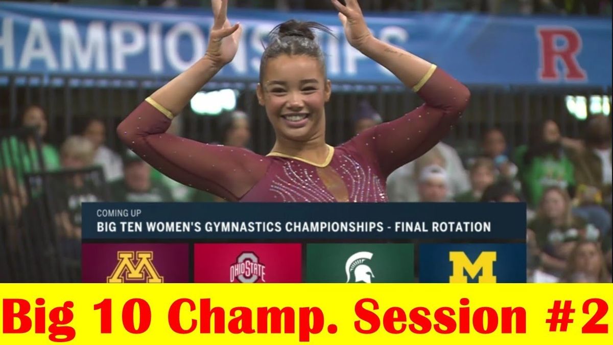 Big Ten Womens Gymnastics Championships - Session III