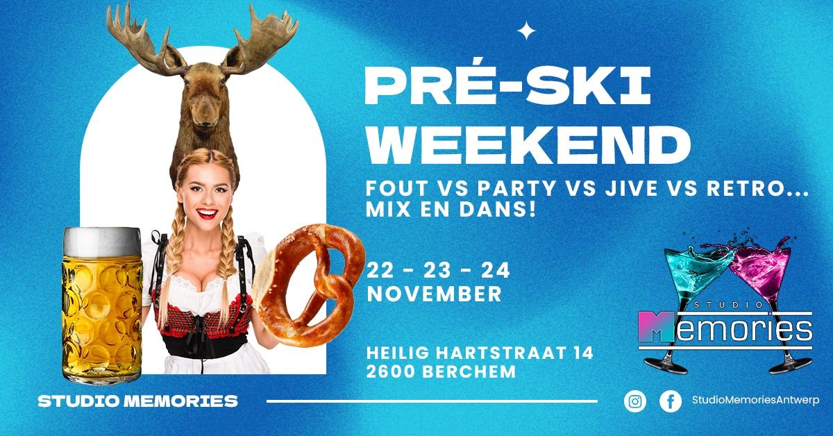 Pr\u00e9-skiweekend @ Studio Memories