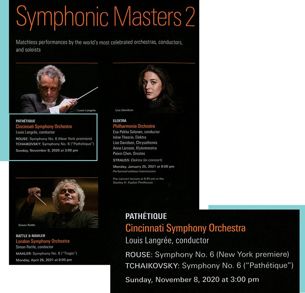 Cincinnati Symphony Orchestra - Mahler Symphony No 6