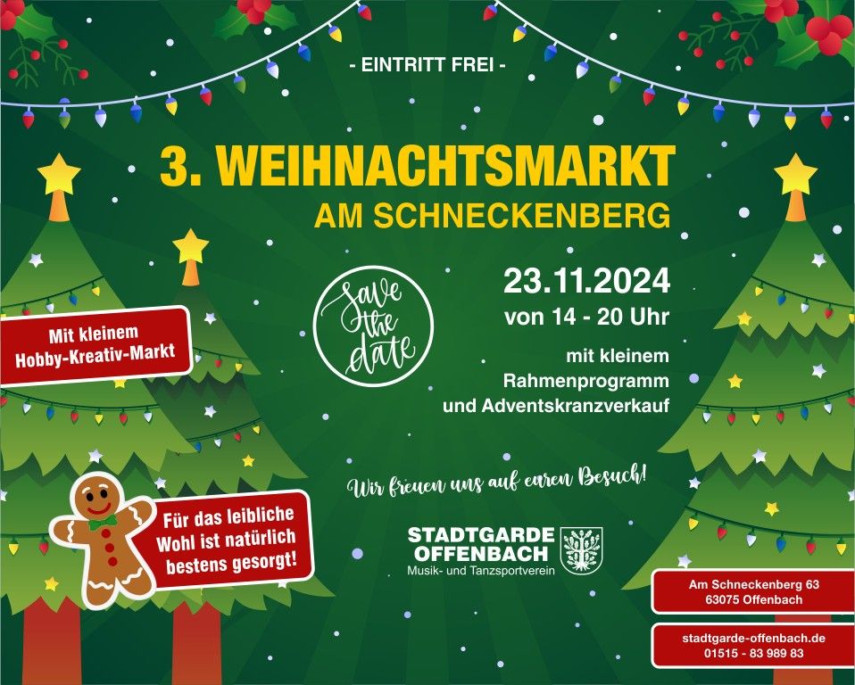 3. Weihnachtsmarkt am Schneckenberg