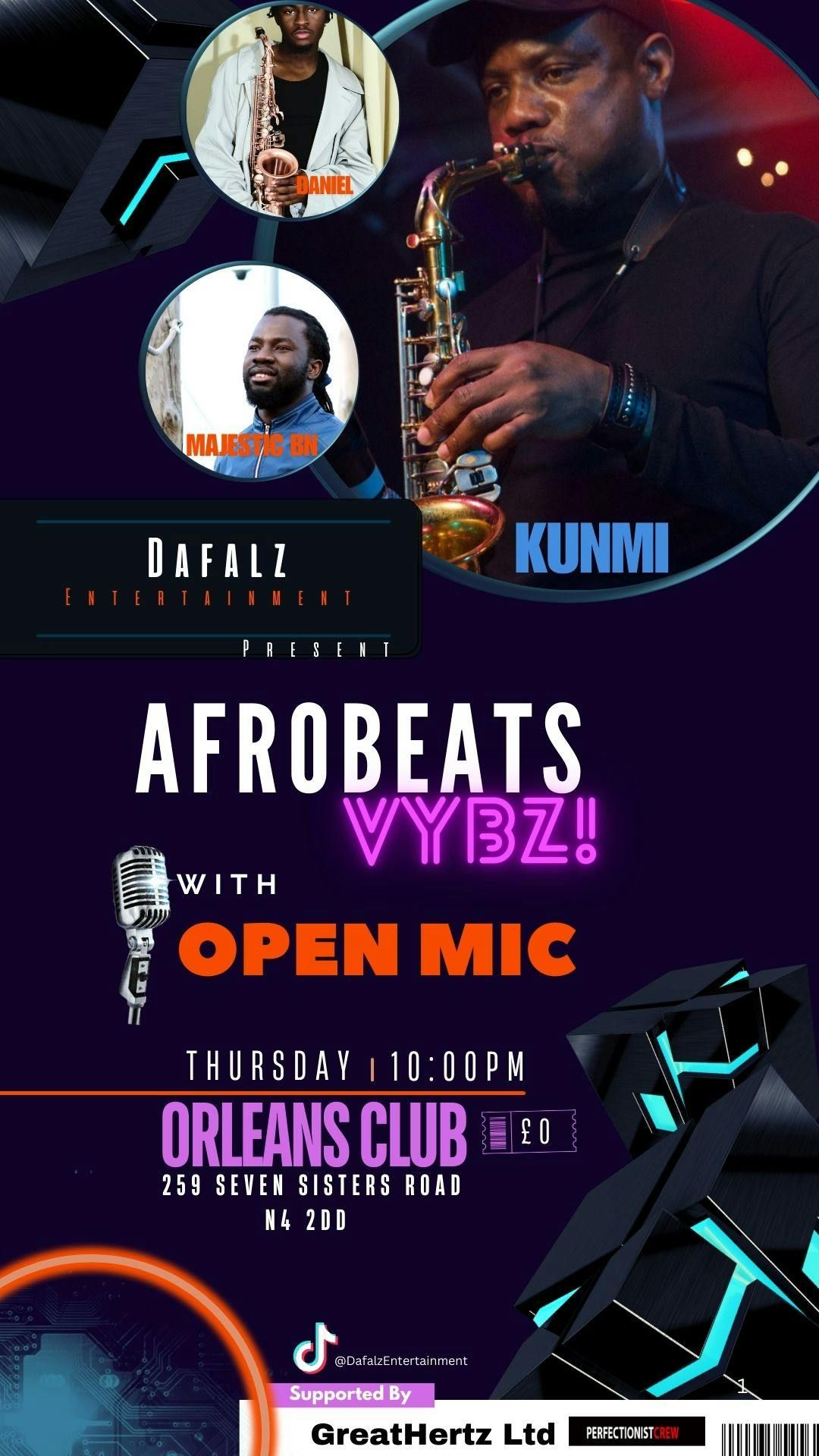 AfroBeats Vybz: Live Music