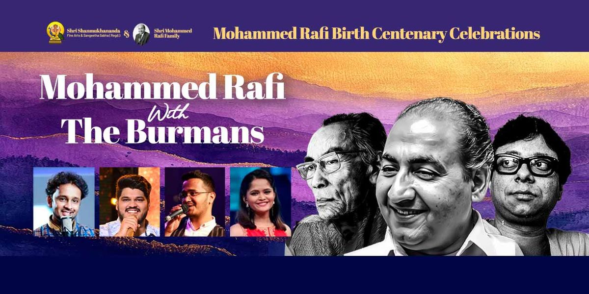 Mohammed Rafi with The Burmans