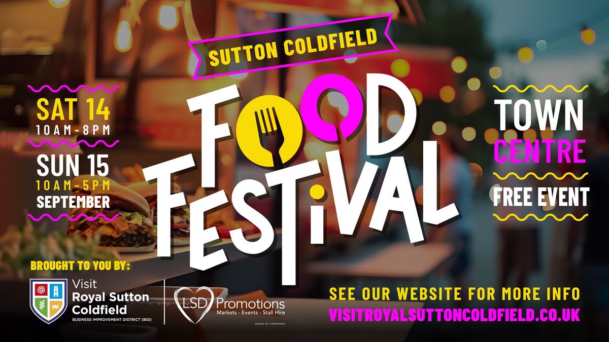 Sutton Coldfield Food Festival 