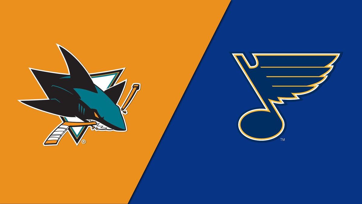 San Jose Sharks at St. Louis Blues at Enterprise Center