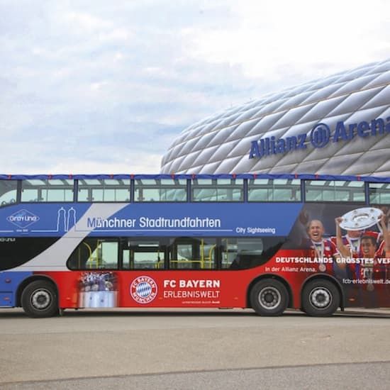 M\u00fcnchen Stadtbus Tour + FC Bayern M\u00fcnchen Allianz Arena Tour