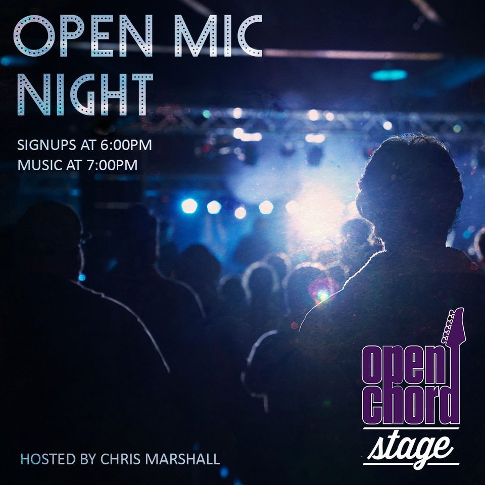 Chris Marshall presents Open Mic Night 
