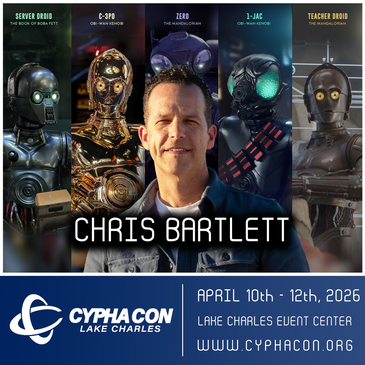 Cyphacon 2026 CyPhaCon - Friday at Lake Charles Event Center - Exhibition Hall ...