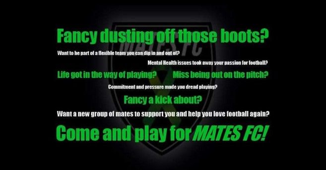 MATES FC\/CALM - Thursday Football Session 9-10pm