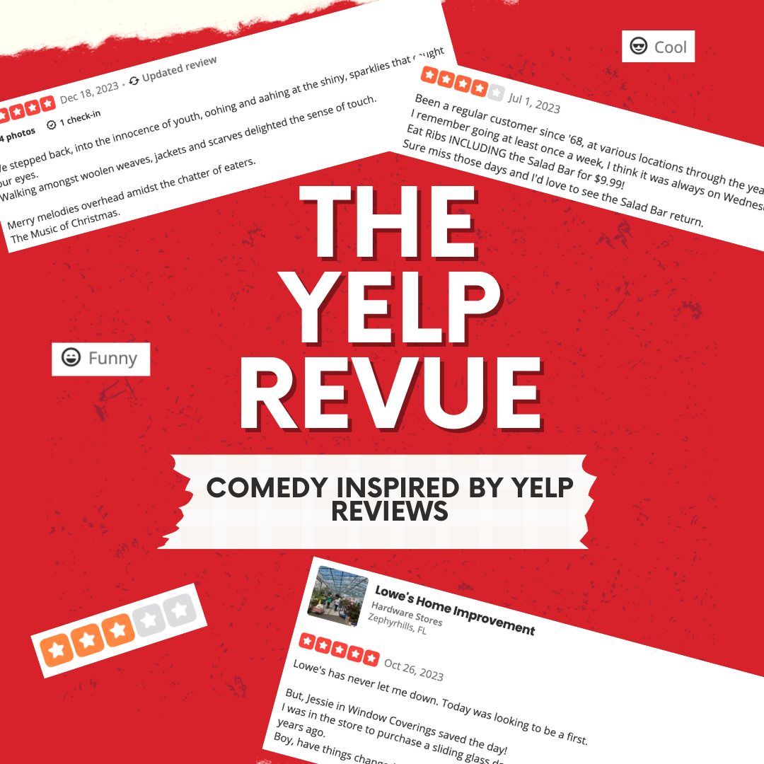 The Yelp Revue: Improv comedy inspired by Yelp reviews