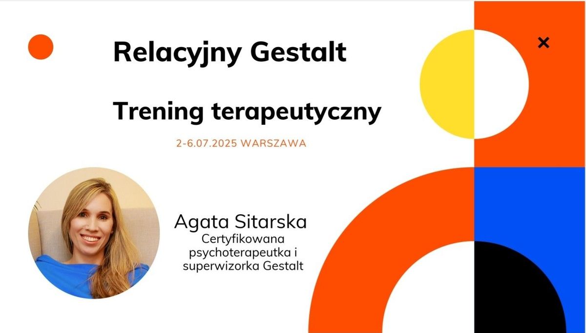 Trening terapeutyczny "Relacyjny Gestalt"