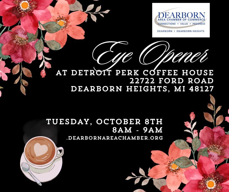 October Eye Opener at Detroit Perk Coffee House