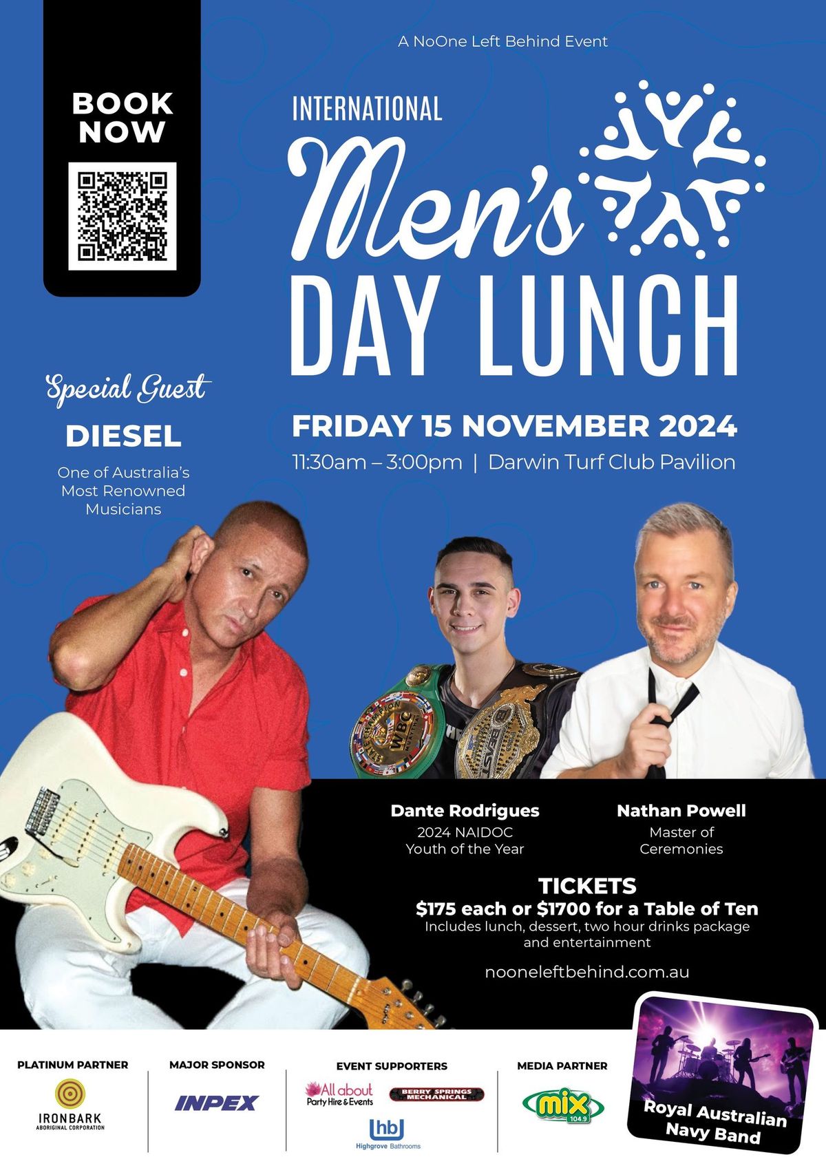 INTERNATIONAL MEN\u2019S DAY LUNCH 2024