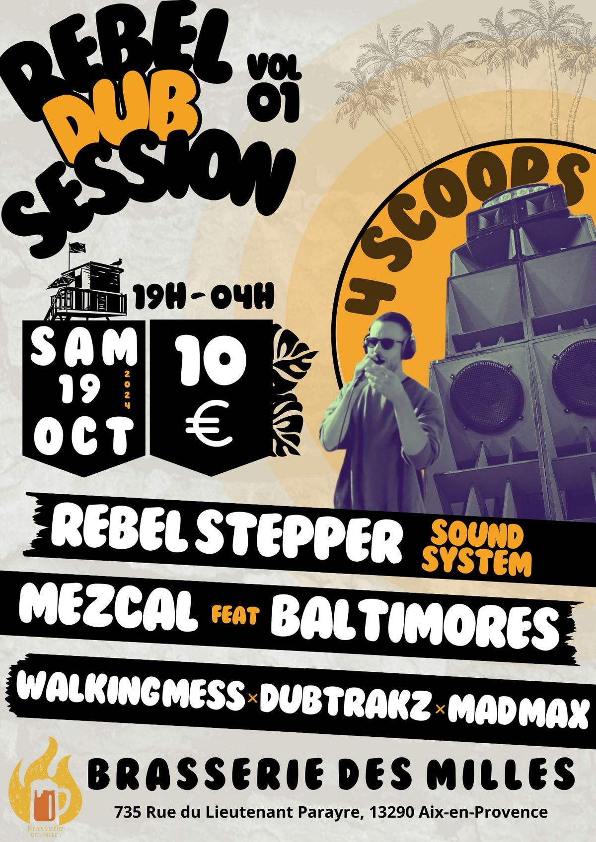 REBEL DUB SESSION #1 \u274c MEZCAL feat BALTIMORES \u274c WALKING MESS \u274c DUBTRAKZ \u274c MAD MAX HIFI